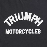 Triumph Burnham Arch Logo Jet Black Crewneck