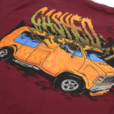 Fasthouse "Cashed" Men's Tee Shirt - Maroon