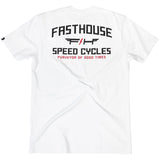 Fasthouse "Elevate" SS  White Tee