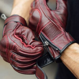 Merlin Glory D30 Leather Glove - Ox-Blood