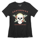 Fasthouse Spirited Women's Tee - Black
