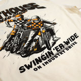 Fasthouse "Tracker" Men's Tee Shirt - Natural