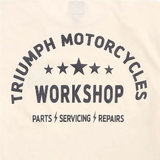 Triumph Workshop Bone Tee