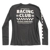 Fasthouse "Member's Only" Women's Long Sleeve Tee Dark Heather