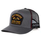 Fasthouse "Crossroads" Hat - Black - City Limit Moto
