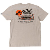 Fasthouse "Sunset" Light Gray Short Sleeve T-Shirt