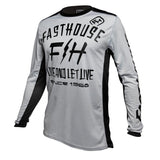 Fasthouse "DICKSON L1" Jersey - Silver - City Limit Moto