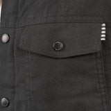 Fasthouse "Elysian" Quilted Flannel- Black