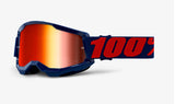 100% "Strata 2" Goggles - multiple color/tint options