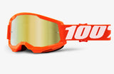 100% "Strata 2" Goggles - multiple color/tint options